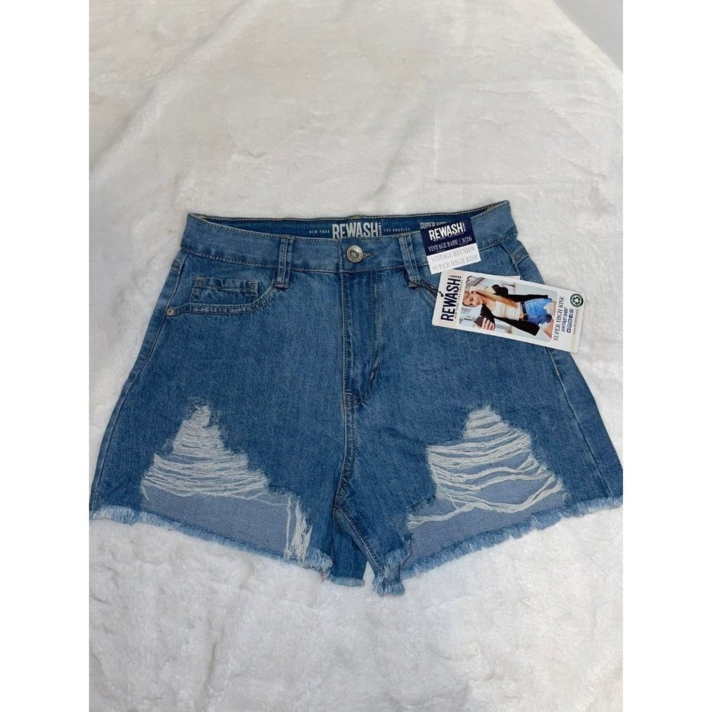 ReWash Brand Super High Rise Shorts Size 3/26